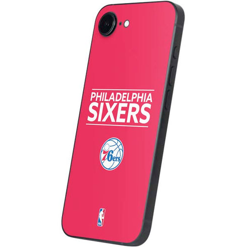NBA Philadelphia 76ers Standard - Red iPhone 16e Skin